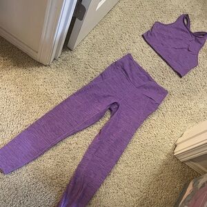 Joy Lab Purple Activewear Set